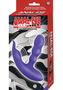 Anal-ese Collection Rechargeable Silicone P- Spot Prostate Stimulator With Remote Control - Purple